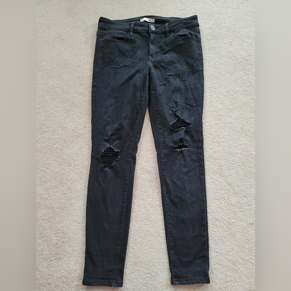 SO Black Low Rise Jegging Size 9 Waist 29